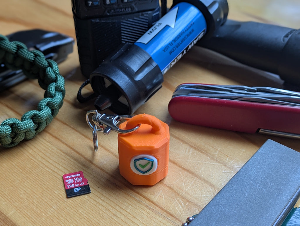 InfoVault Keychain - Survival & Prepper Offline Knowledge Library
